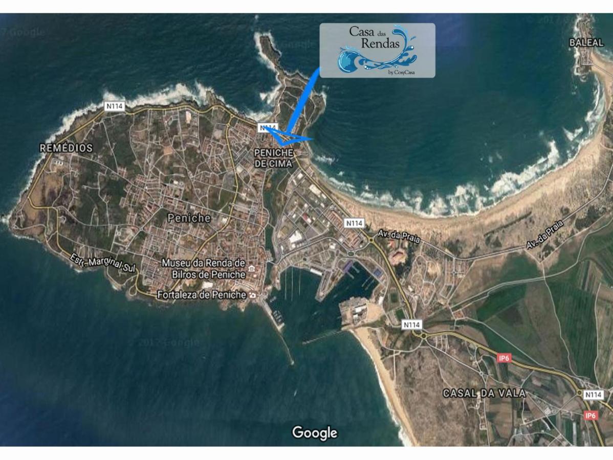 Casa Das Rendas By Cosycasa Praia Peniche Kültér fotó